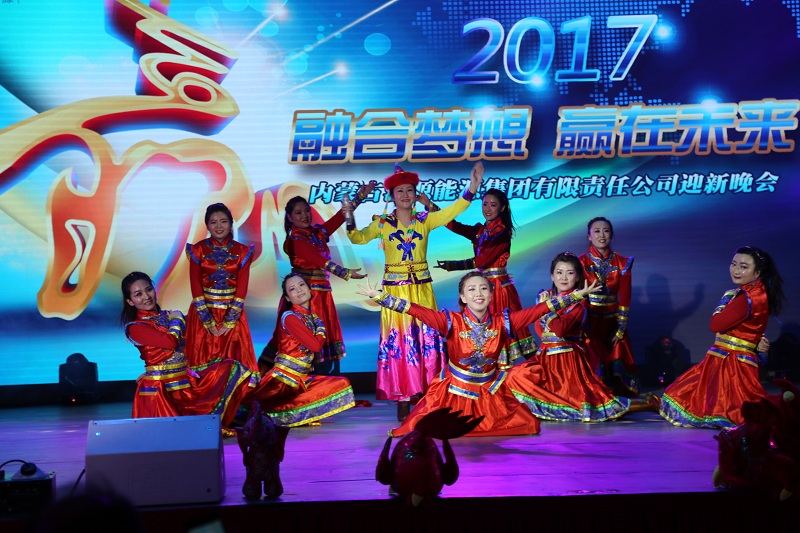 2017年晚會(huì)吉林電廠選手李麗君表演節(jié)目